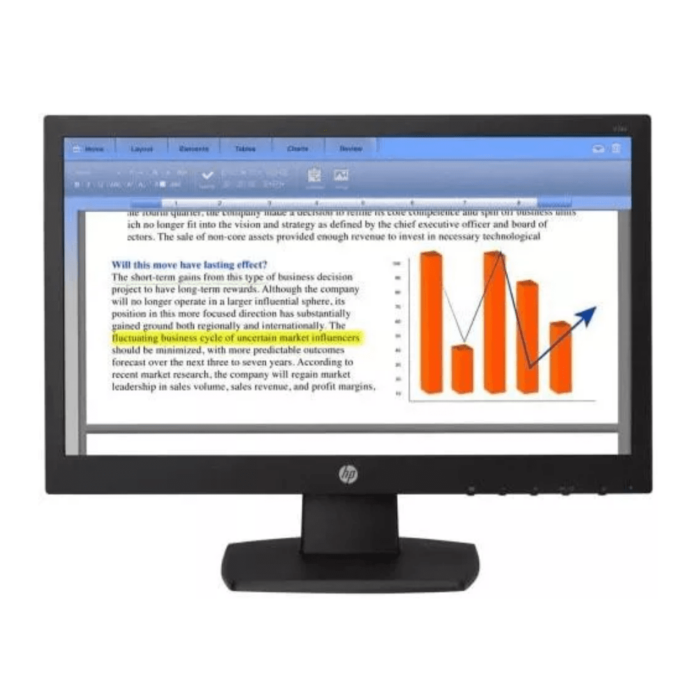 HP V194 KA LED Monitor With KVM Switch Blessing Computers