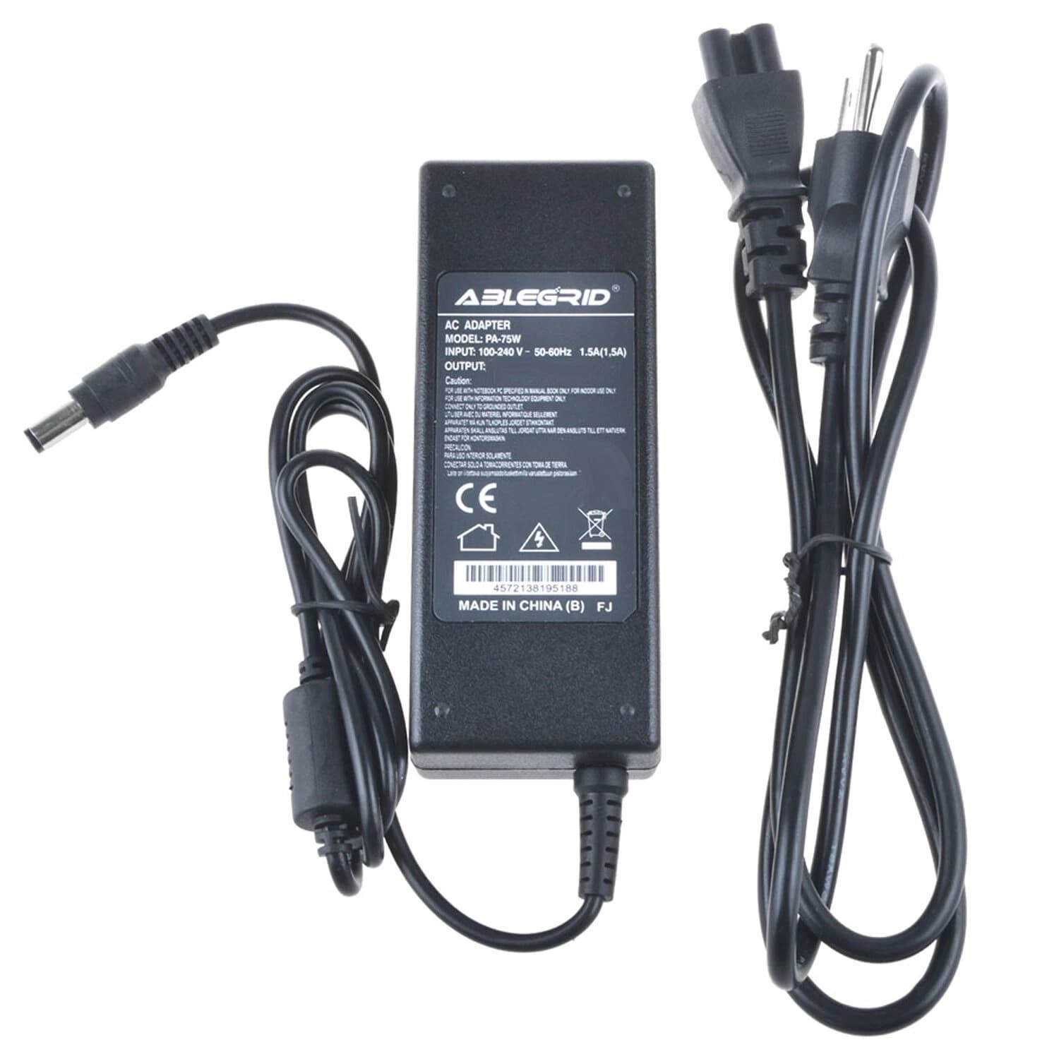 Dell Latitude 3120 P32T001 P33T001 AC Adapter Laptop Charger