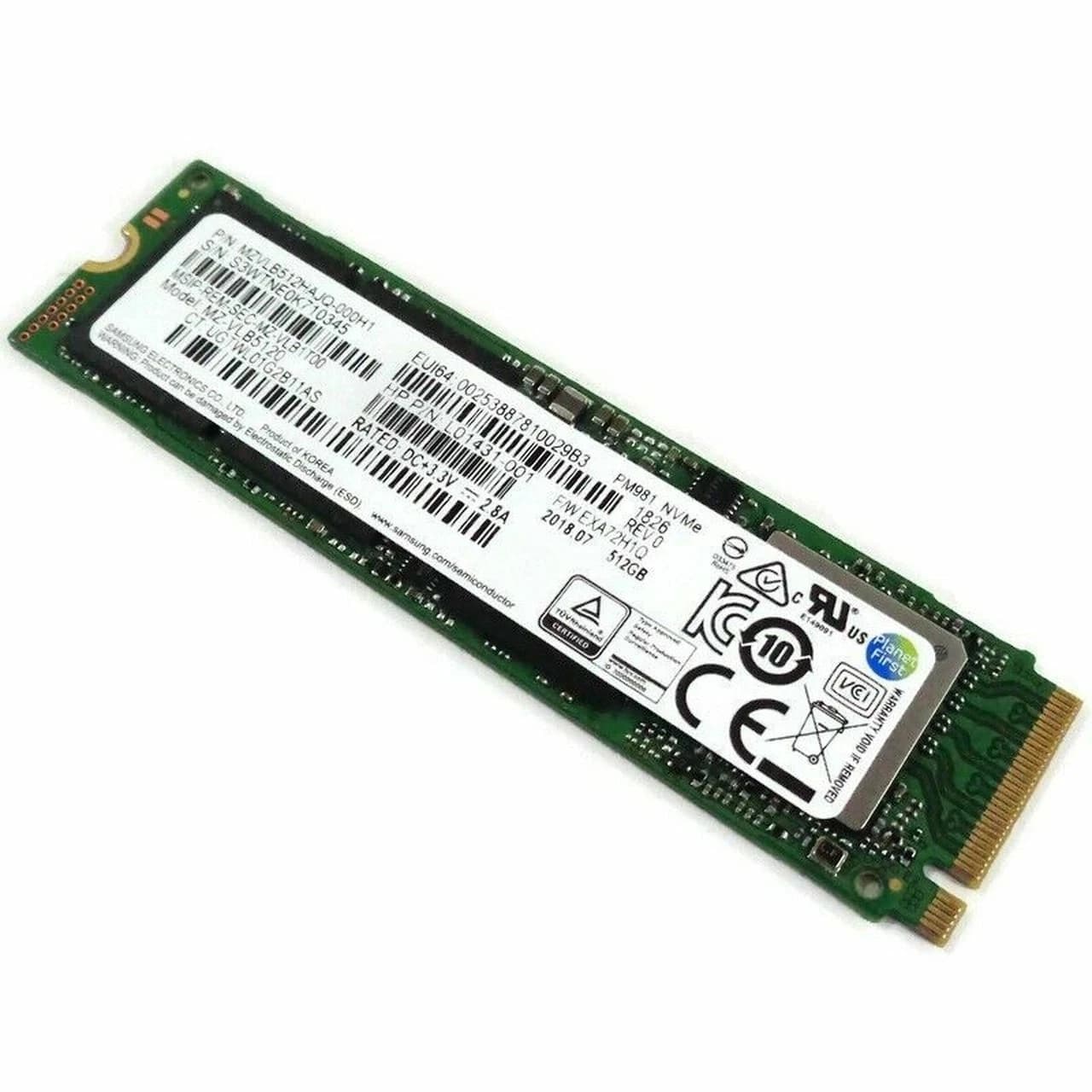 HP 845 G7 512GB SSD
