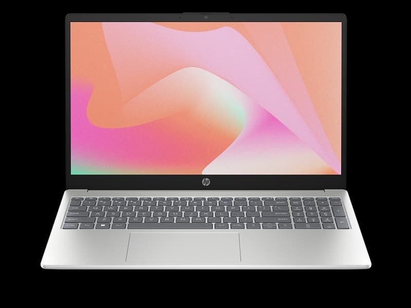HP 15-fd1310TU Laptop - Intel Core Ultra 7 155H, 8GB RAM, 512GB SSD, 15.6" FHD IPS, Arc Graphics, DOS, Natural Silver