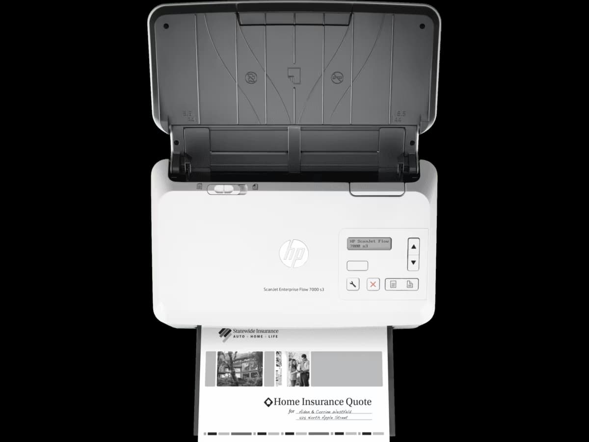 HP SCANJET ENTERPRISE FLOW 7000 S3 SCANNER (L2757A) - HP SCANJET ENTERPRISE FLOW 7000 S3 SCANNER