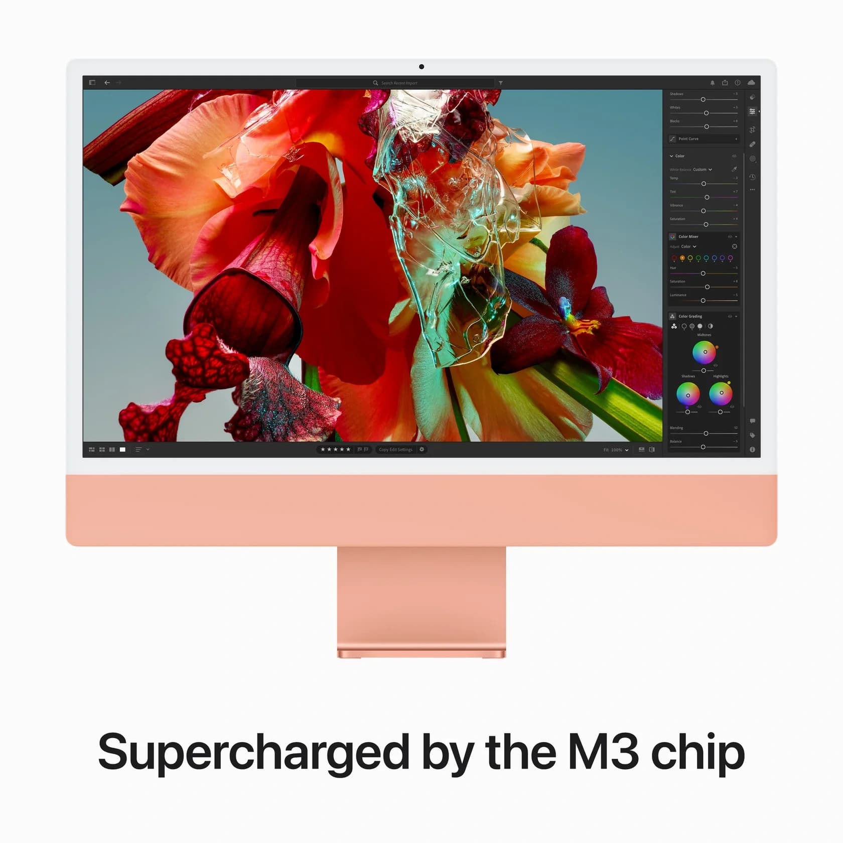 Apple IMAC 24" (Z19K00187) - M3 CHIP, 8-CORE CPU, 10-CORE GPU, 16GB RAM, 1TB SSD, 24" 4.5K RETINA DISPLAY 4480x2520, 4.4K, KEYBOARD, MAGIC MOUSE, WLAN, BLUETOOTH, WI-FI, WEBCAM, MacOS, 2024 EDITION, BLUE AND SILVER COLOUR