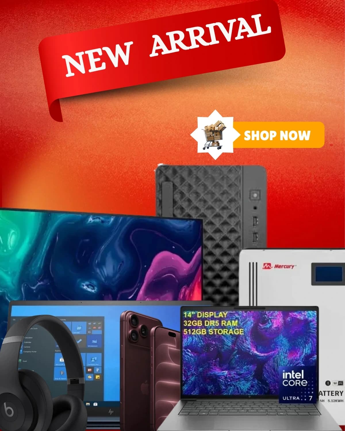 NEWLY ARRIVALS