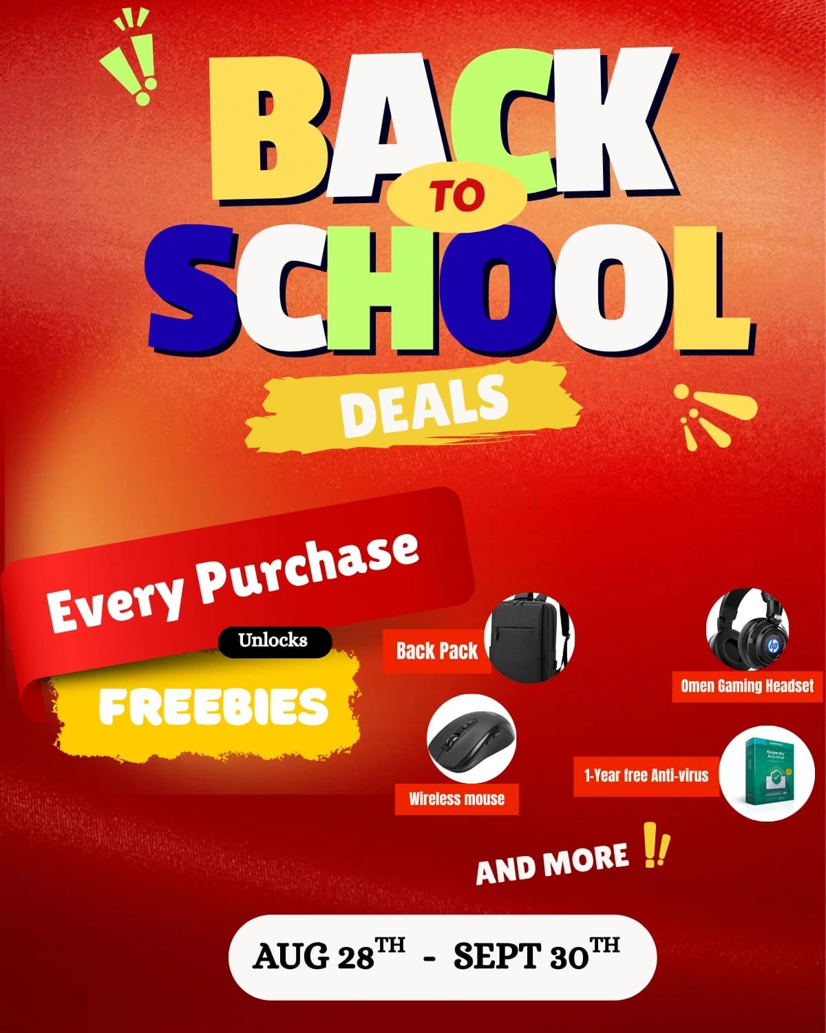 BACK 2 SCHOOL
