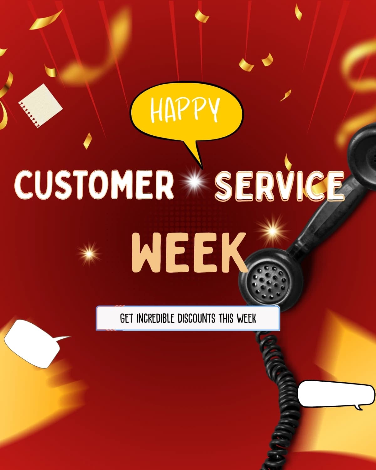 CUSTOMER SERVICE WEEK!
