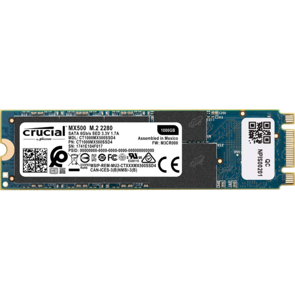 Crucial 1TB MX500 M.2 Internal SSD - Blessing Computers