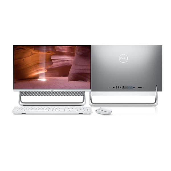 Dell Inspiron 5400 All-in-One Touchscreen Desktop –i5400-5760SLV-PUS -Core™️ i5-1135G7, 11th Gen at 4.2GHz, 12GB RAM, 1TB HDD + 256GB SSD, Intel®️ Iris®️ Xe Graphics, Integrated 720p Webcam, Wireless Kb + Mouse, Windows 11 Home - Image 4