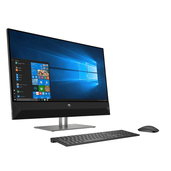 HP All-in-One 27-dp1012ne Bundle PC Intel®️ Core™️ i5-1135G7 (up to 4.2 GHz with Intel®️ Turbo Boost Technology, 8 MB L3 cache, 4 cores) 1 TB 7200 rpm SATA HDD 8 GB DDR4-3200 MHz RAM (1 x 8 GB) WLAN, Bluetooth, Webcam, Windows 10 Home 64-bit S Natural Silver| 4G1P5EA - Image 3