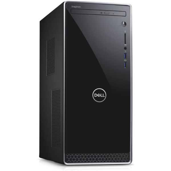 DELL Inspiron 3670 Mini Tower Desktop PC (3237SAP-U2)-i7-8700 (3.2-4.6 GHz), 12GB RAM_ DDR4, 2TB, Windows 10 Home