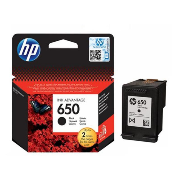 HP 650 BLACK INK