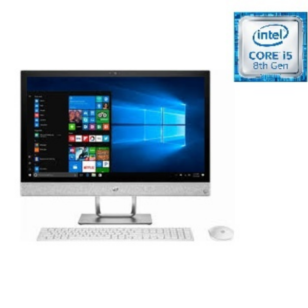 HP Factory Recertified HP Pavilion 24-b327c All-in-One Desktop Intel Core i5-8400T 1.7GHz Processor Intel UHD Graphics 12GB  RAM 1TB  HDD Windows 10 Home - Image 2