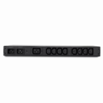 APC RACK ATS 230V 16A C20 IN, (8) C13 (1) C19 OUT
