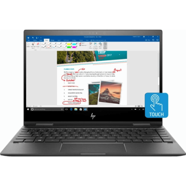 HP ENVY 13-A1008NIA X360 CONVERTIBLE PC (284v9EA) AMD RYZEN 5 512GBSSD 8GBRAM TOUCH FINGER PRINT, BACKLIT WINDOW 10