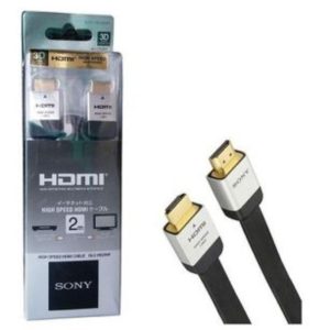 Sony DLC-HE20S Slim High-speed HDMI Cable, 1 m. 1 Year Warranty, Brand New