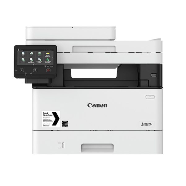 Canon i-SENSYS 12.7 cm LCD Colour Touch Screen Secure Print Print from USB memory key (JPEG/TIFF/PDF) Barcode Print3 (MF428x, MF429x only) Google Cloud Print Ready iOS: AirPrint, Canon PRINT Business app Android; Mopria certified, Canon PRINT Business app MF421DW