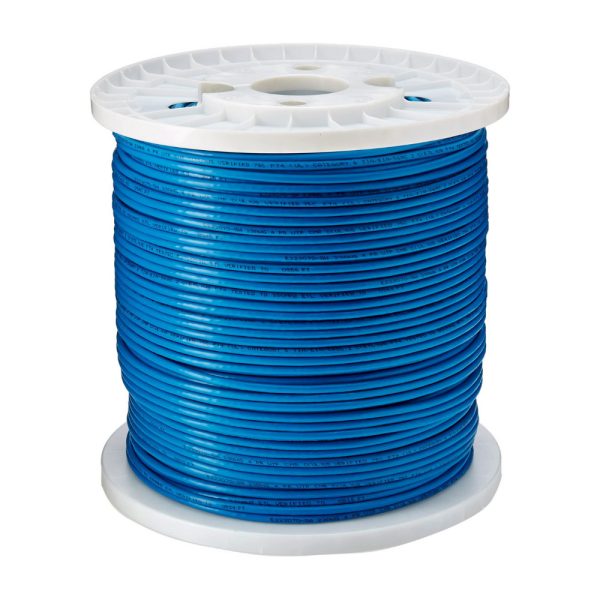 Tripp Lite Cat6 Gigabit Bulk Solid PVC Cable Blue, 1000-ft. N222-01K-BL