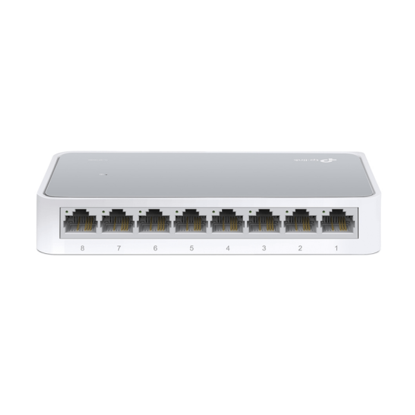 TP-Link 8-Port Unmanaged 10/100Mbps Desktop Switch TL-SF1008D