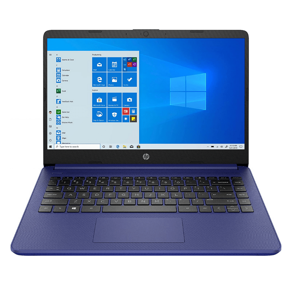 Hp 14 Pc Laptop Intel Celeron N4000 4gb Ram 64gb Hd Windows 10s With Year Office 365 Blue 7714