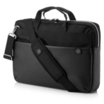 HP 15.6 Duotone Sliver Briefcase Adjustable shoulder strap and durable handles