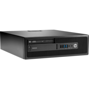 HP Factory Recertified EliteDesk 705 G3 Small Form Factor PC AMD A8- 9600 3.1GHz,16GB4-DIMM RAM 500GB Ethernet DVDRW Win 10 Pro PF2LH