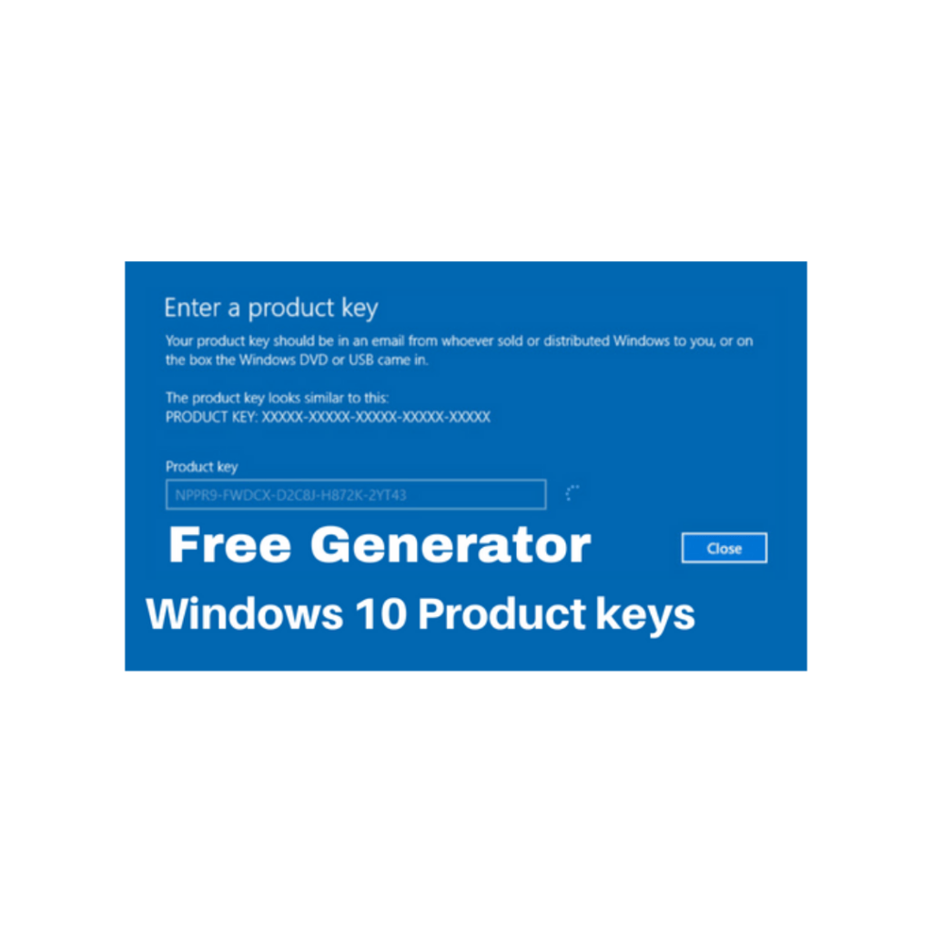 WINDOWS 10 PRODUCT KEYS - Blessing Computers