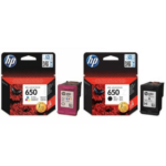 HP 6 HP 650 BLACK INK CARTRIDGE CZ101AE (1)