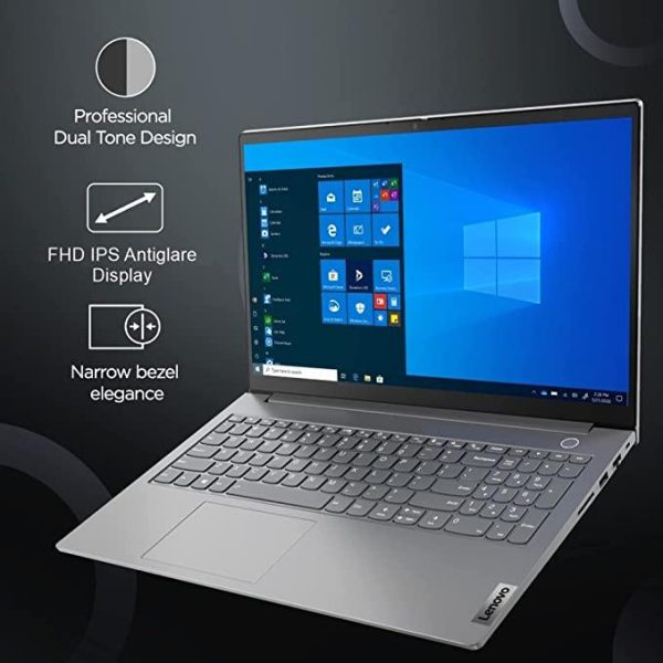 Lenovo Thinkbook TB 15 Intel core i5 -1135G7 | 8GB DR4 | 1TB HDD| 15.6" FHD |2GB MX450 | DOS | | New 1yr | Eng /Arb - Image 4