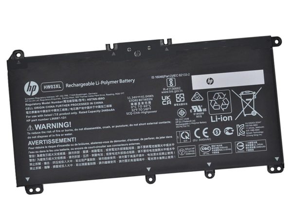 HP Pavilion 15-eg0047nr (4T3S1UA#ABA) Core i5-1135G7 Laptop Replacement Part Battery