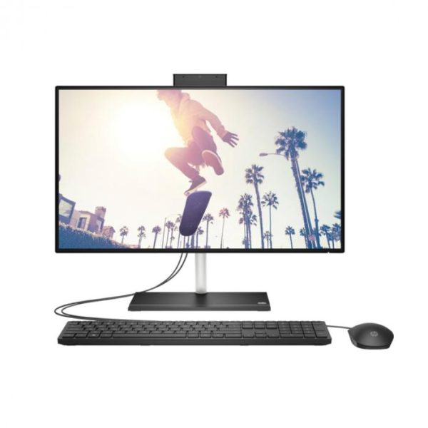 HP 24 All -in-One PC INTEL i5-1235U 8GB Ram 512GB SSD Touchscreen FHD FreeDos 3.0 Jet Black (6V338EA#BH5)