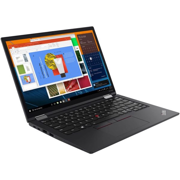 Lenovo ThinkPad x13 yoga Gen 2, 2 in 1 convertible, 11th gen, Intel core i5, 256gb solid state drive, 8gb memory, webcam, Bluetooth, wlan, TOUCH SCREEN, CONVERTIBLE, BACKLIT KEYBOARD, no optical drive, 13.3”, windows 10 PRO