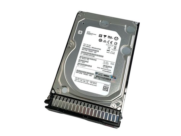 (861750-B21) HPE 6TB 12G 7.2K 3.5” SATA SC G8 G9 G10