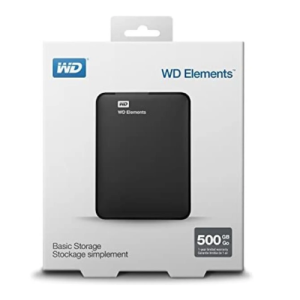 WD 500GB EXT HDD DRIVE